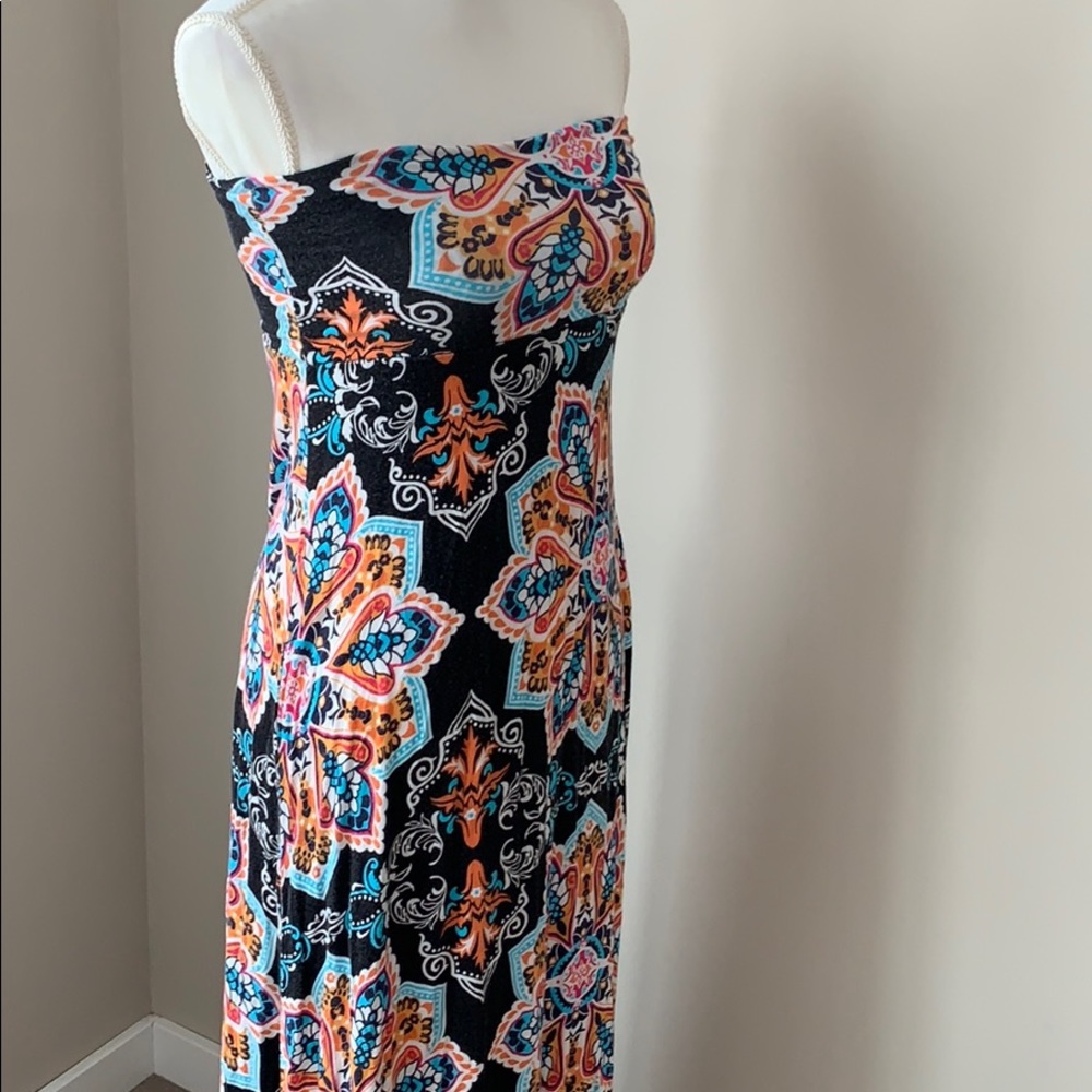 B_envied Strapless Maxi Dress - Picture 3 of 6
